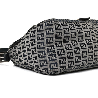 Fendi Zucchino Mama Baguette Navy 12 of 17
