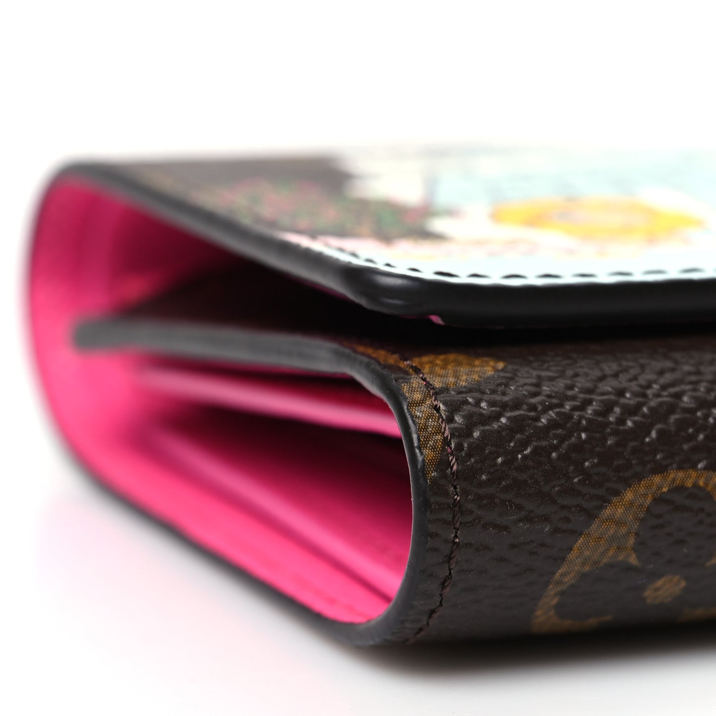 Monogram 2022 Christmas Animation Seoul Victorine Wallet Fuchsia