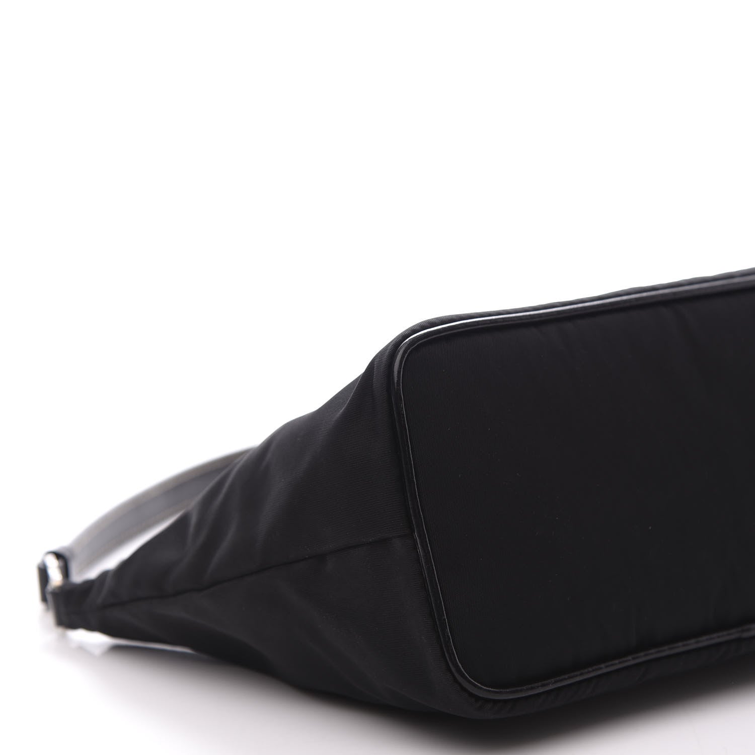 Prada Tessuto Nylon Shoulder Bag Black 7 of 9