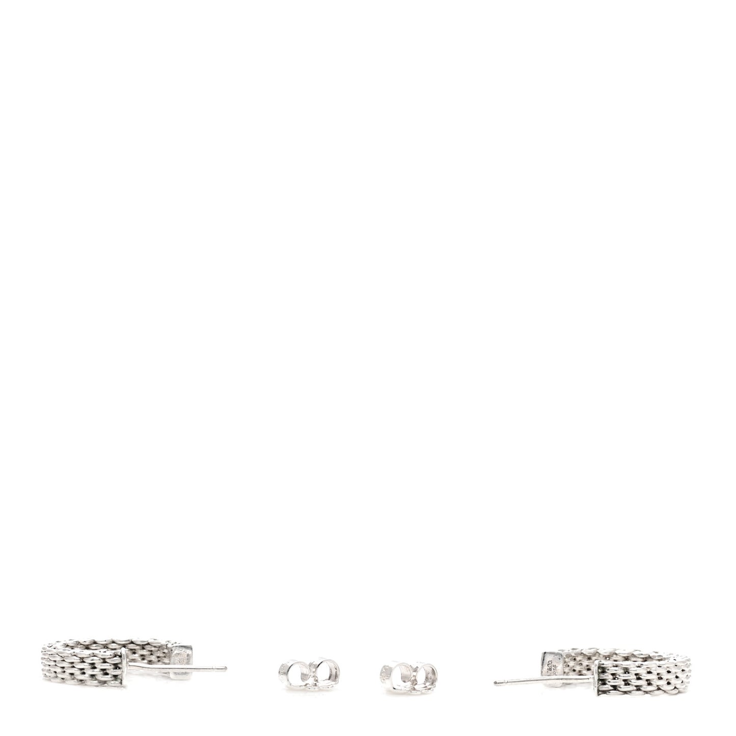 Sterling Silver Small Somerset Hoop Earrings