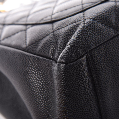 Chanel Caviar Quilted Grand Shopping Tote GST Black 12 of 13