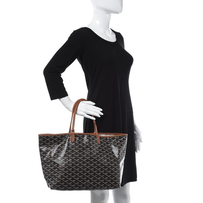 Goyard Goyardine Saint Louis PM Black Gold 2 of 10