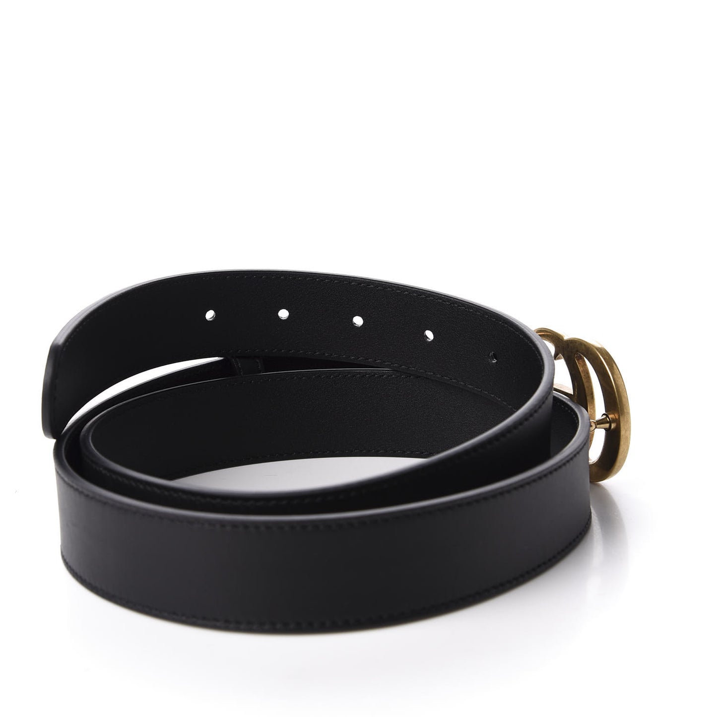 Calfskin Double G 30mm Belt 100 40 Black