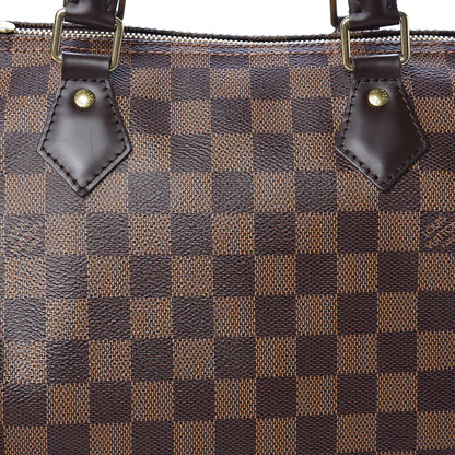 Louis Vuitton Damier Ebene Speedy Bandouliere 30 8 of 10