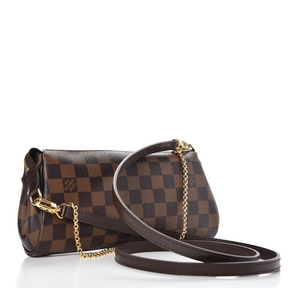 Louis Vuitton Damier Ebene Eva Clutch 4 of 8
