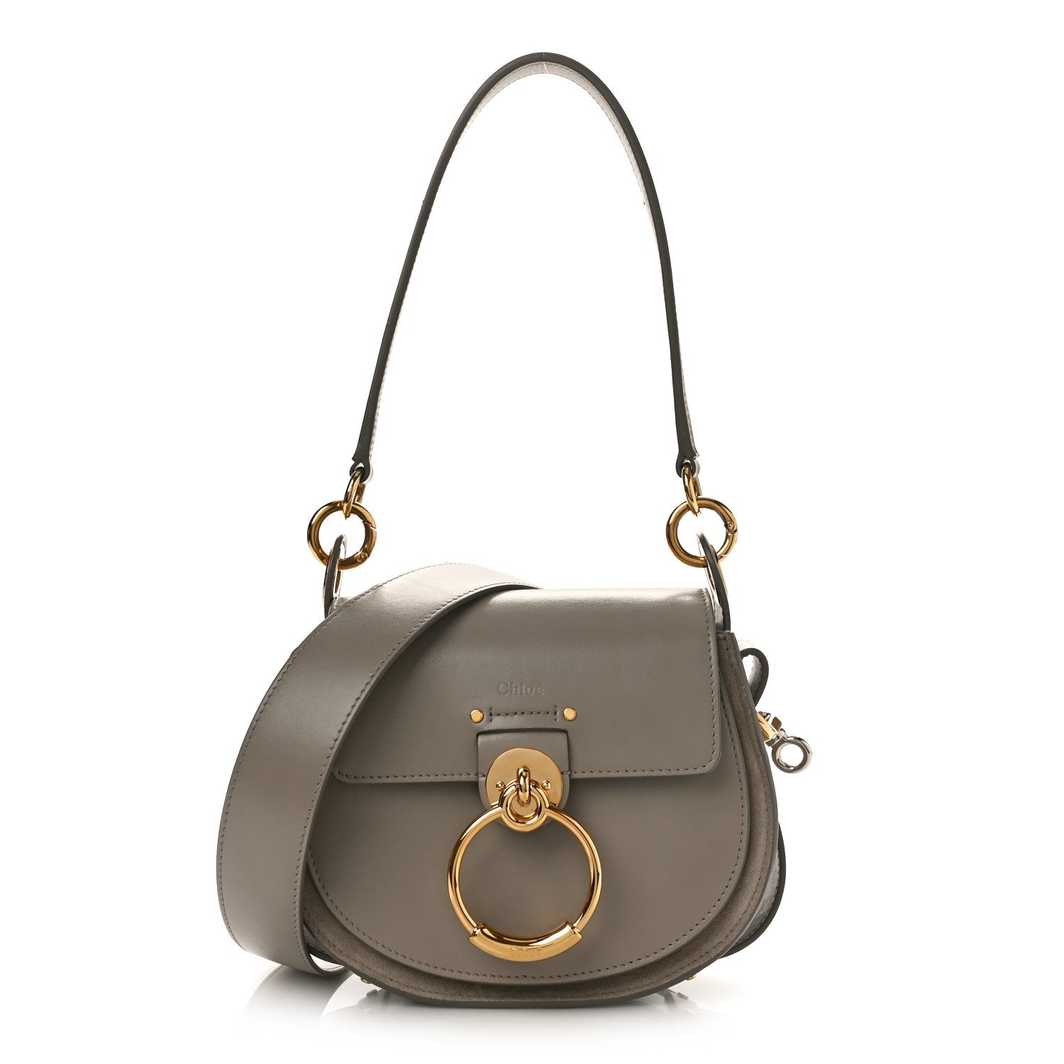 Chloe Calfskin Small Tess Bag Motty Grey 1 of 8
