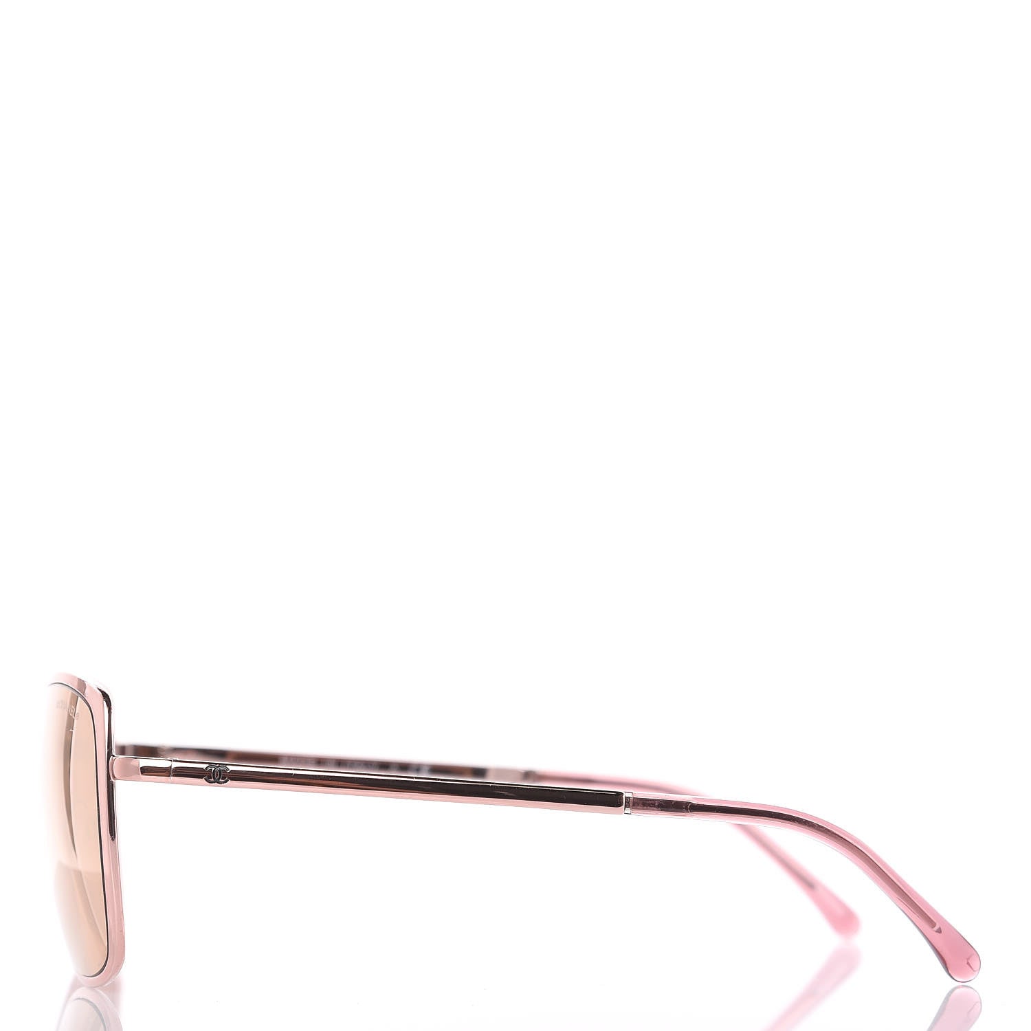 Chanel Metal Pilot Summer Sunglasses 4224 Rose Gold 2 of 7