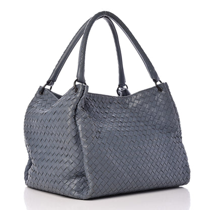 Bottega Veneta Nappa Intrecciato Parachute Bag Krim 3 of 20