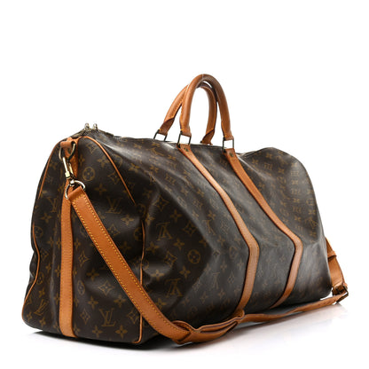 Louis Vuitton Monogram Keepall Bandouliere 55 3 of 10