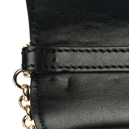 Chloe Calfskin Suede C Clutch With Chain Black 13 of 13