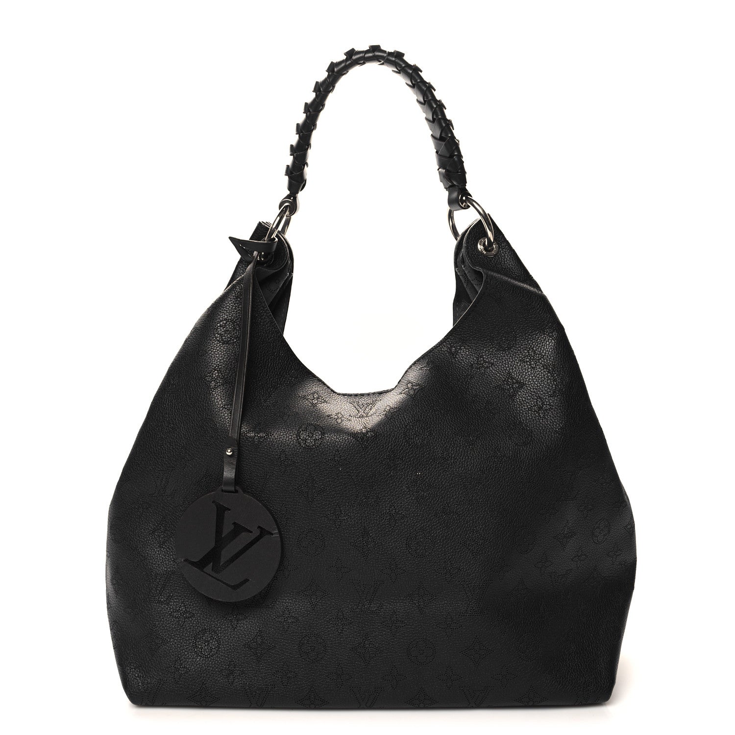 Louis Vuitton Mahina Carmel Hobo Black 1 of 11