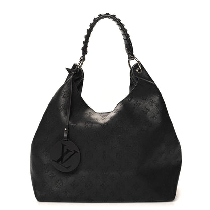 Louis Vuitton Mahina Carmel Hobo Black 1 of 11