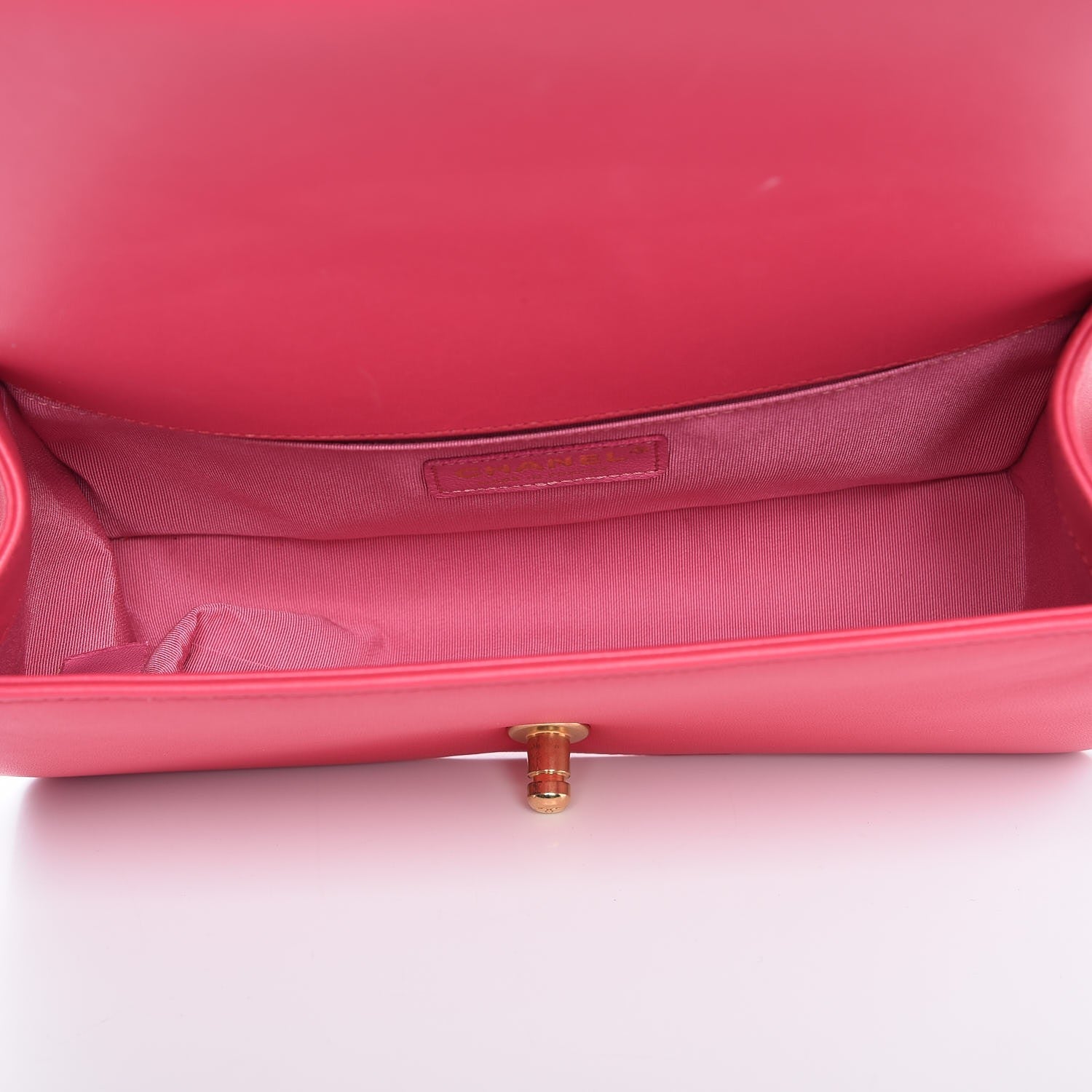 Chanel Lambskin Quilted Medium Boy Flap Fuchsia 5 of 8