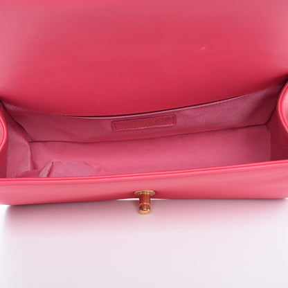 Chanel Lambskin Quilted Medium Boy Flap Fuchsia 5 of 8