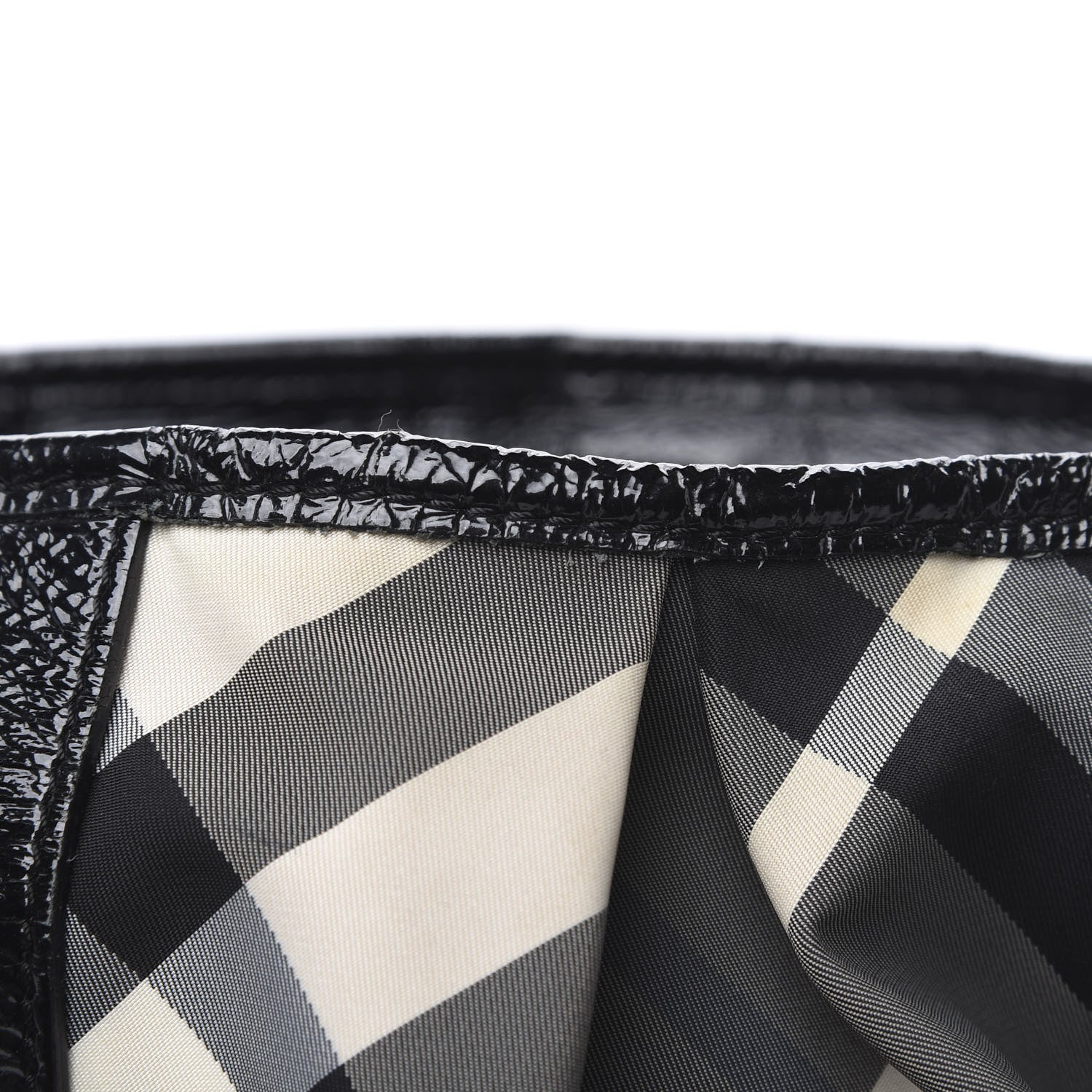 Burberry Nylon Beat Check Lowry Black 12 of 14