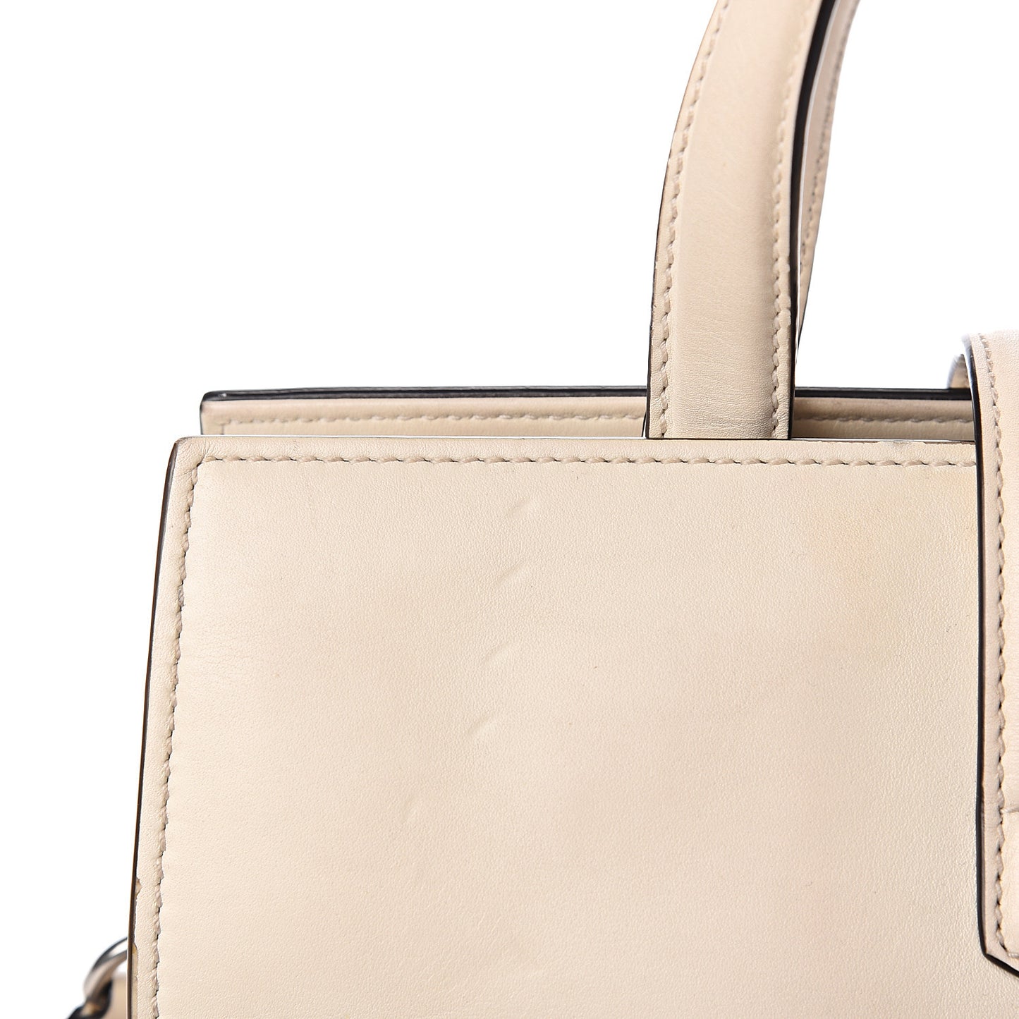 Calfskin Web Medium Dionysus Tote Bag White