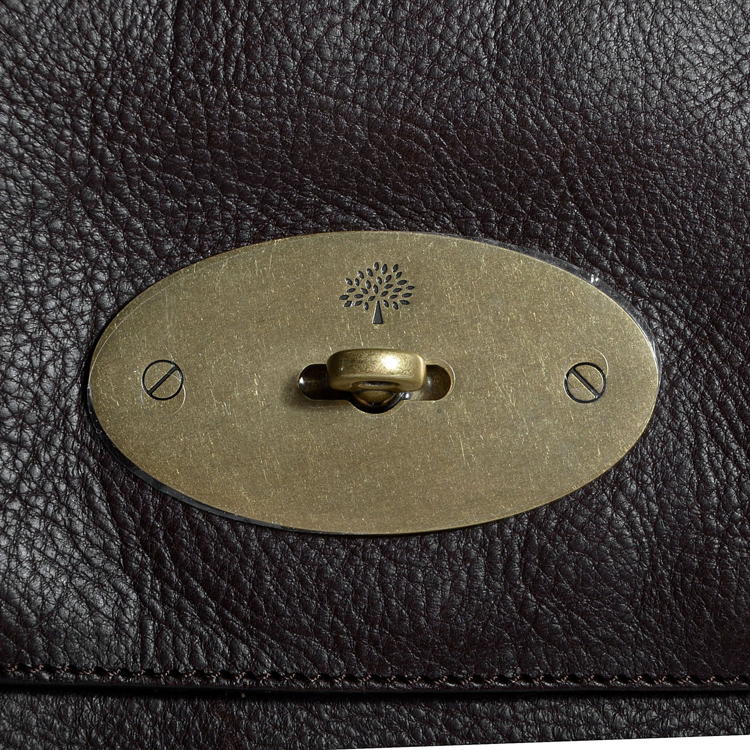 Mulberry Natural Leather Bayswater Chocolate 3 of 11