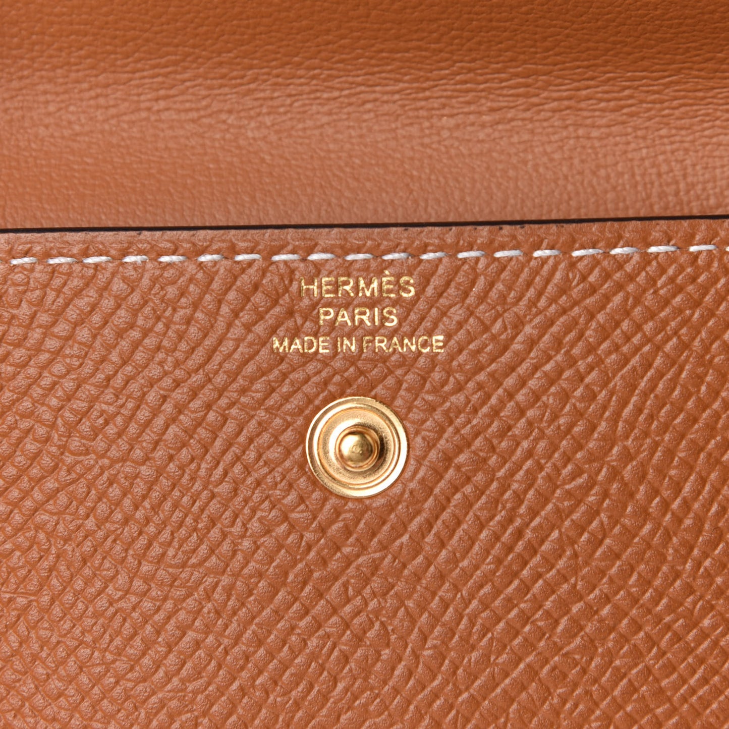 Epsom Kelly Pocket Belt Gold