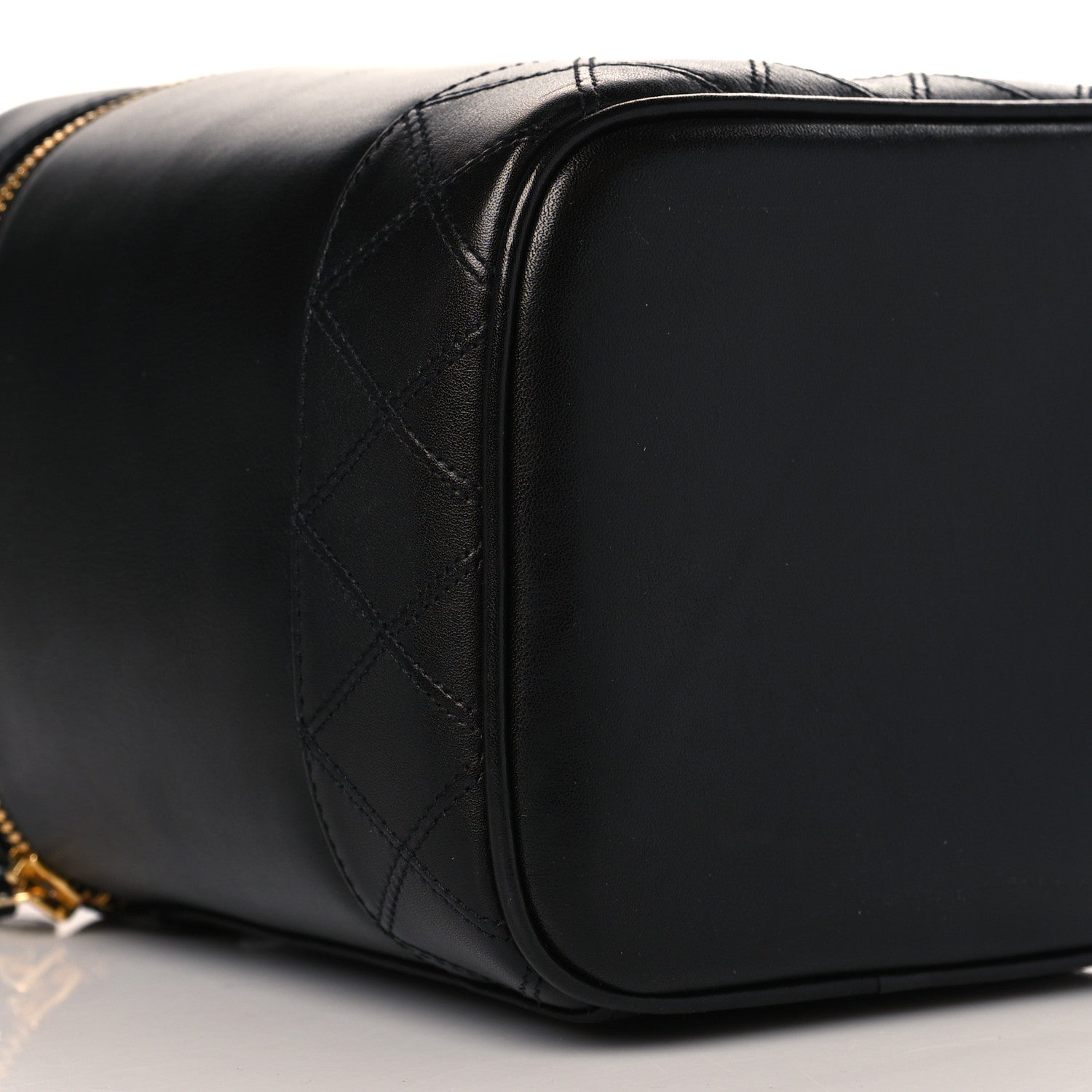 Chanel Lambskin Vanity Cosmetic Case Black 11 of 11