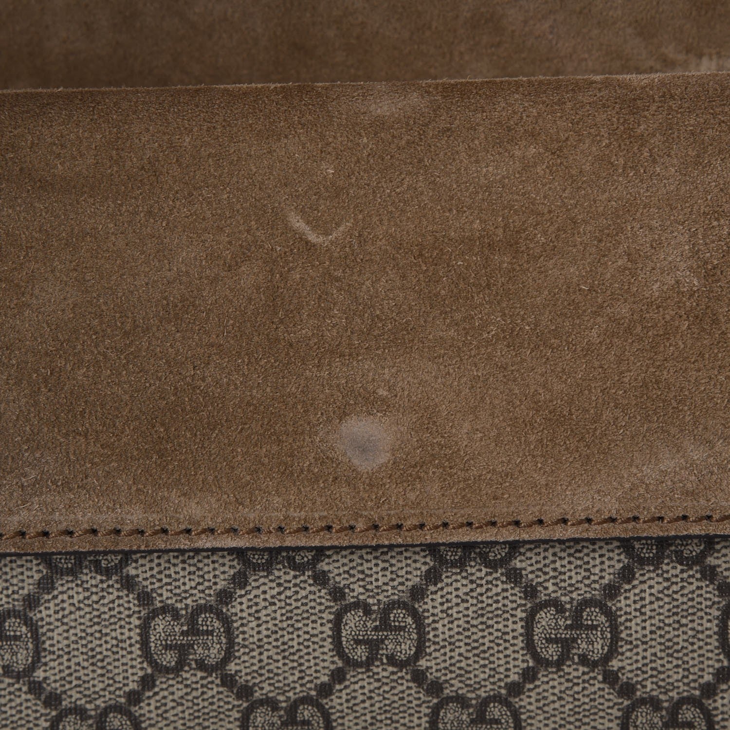 Gucci GG Supreme Monogram Mini Dionysus Shoulder Bag Taupe 8 of 8