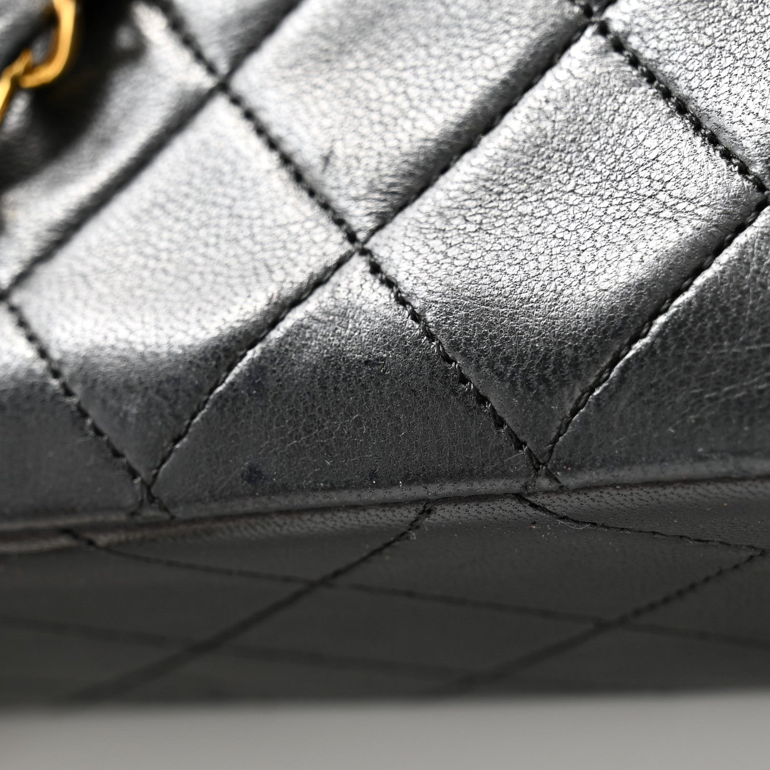 Chanel Lambskin Quilted Small Single Flap Black 15 of 15
