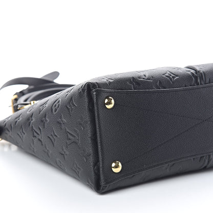 Louis Vuitton Empreinte V Tote MM Black 8 of 9