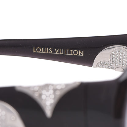 Louis Vuitton Iris PM Sunglasses Z0265W Black 5 of 8