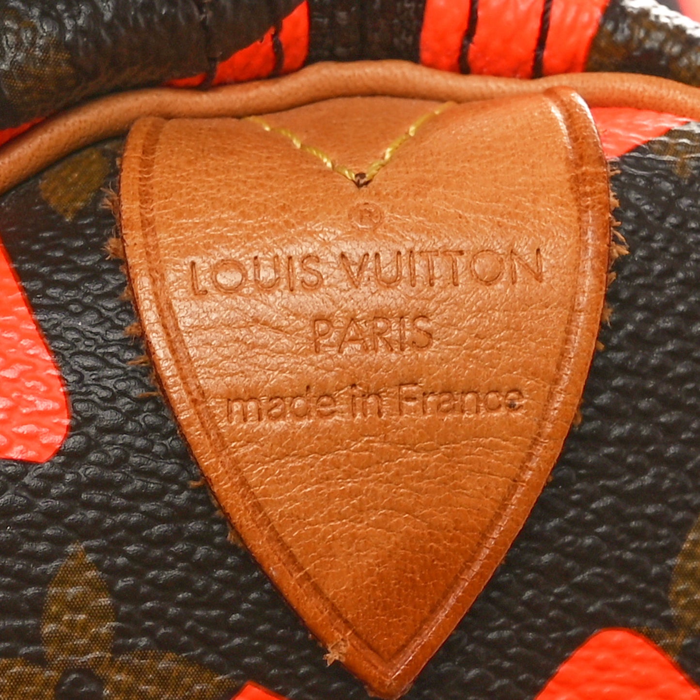 Monogram Graffiti Keepall 50 Orange