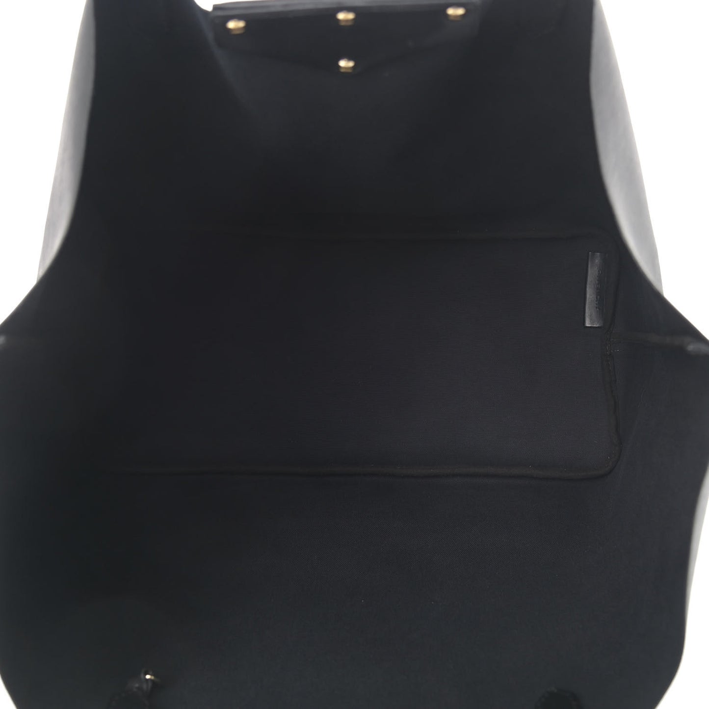 Textured Coated Canvas Rottweiler Print Large Antigona Tote Black