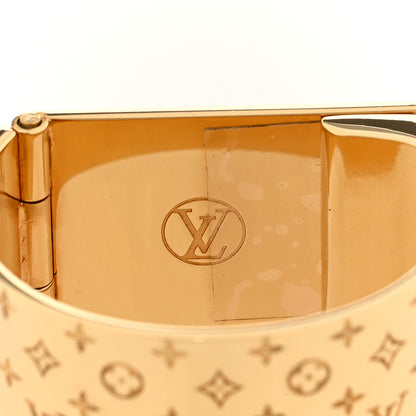 Louis Vuitton Nanogram Scarf Ring Holder Gold 3 of 4