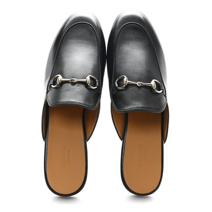 Gucci Calfskin Womens Princetown Slippers 39 Black 2 of 10