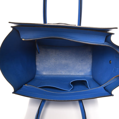 Celine Palmelato Mini Luggage Electric Blue 5 of 12