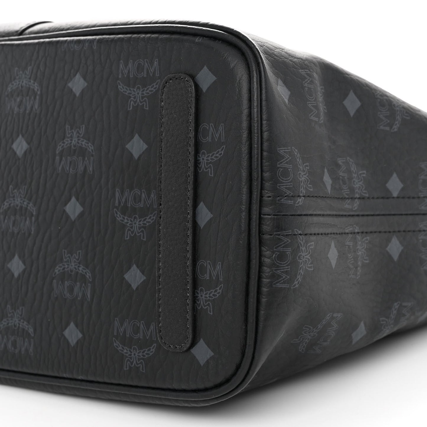 Visetos Medium Liz Reversible Shopper Tote Black