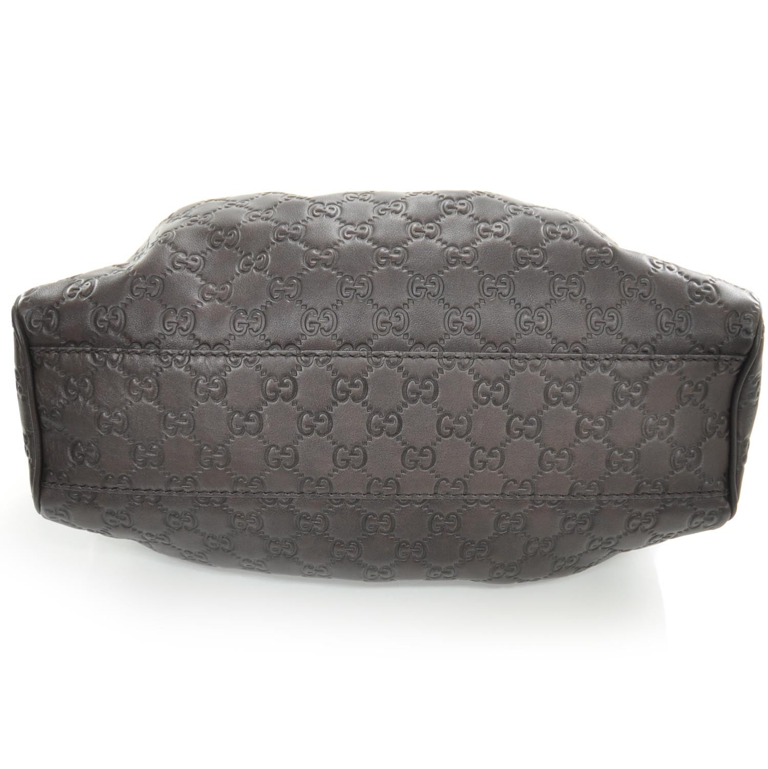 Gucci Guccissima Medium Sukey Tote Chocolate 4 of 9