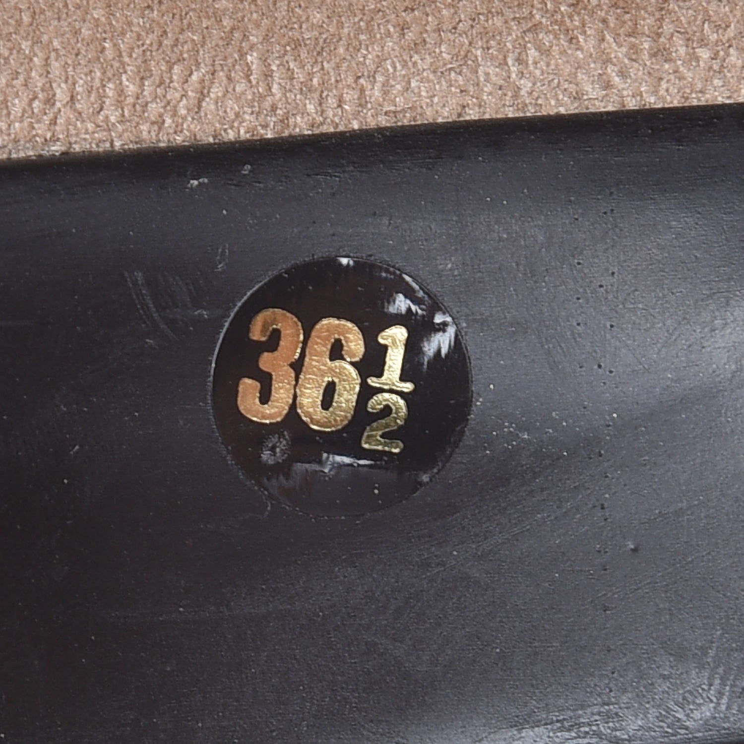 Prada Scamosciato Suede Bow Loafer 36.5 Cammello 8 of 10