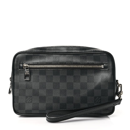 Louis Vuitton Damier Graphite Kasai Clutch 1 of 9