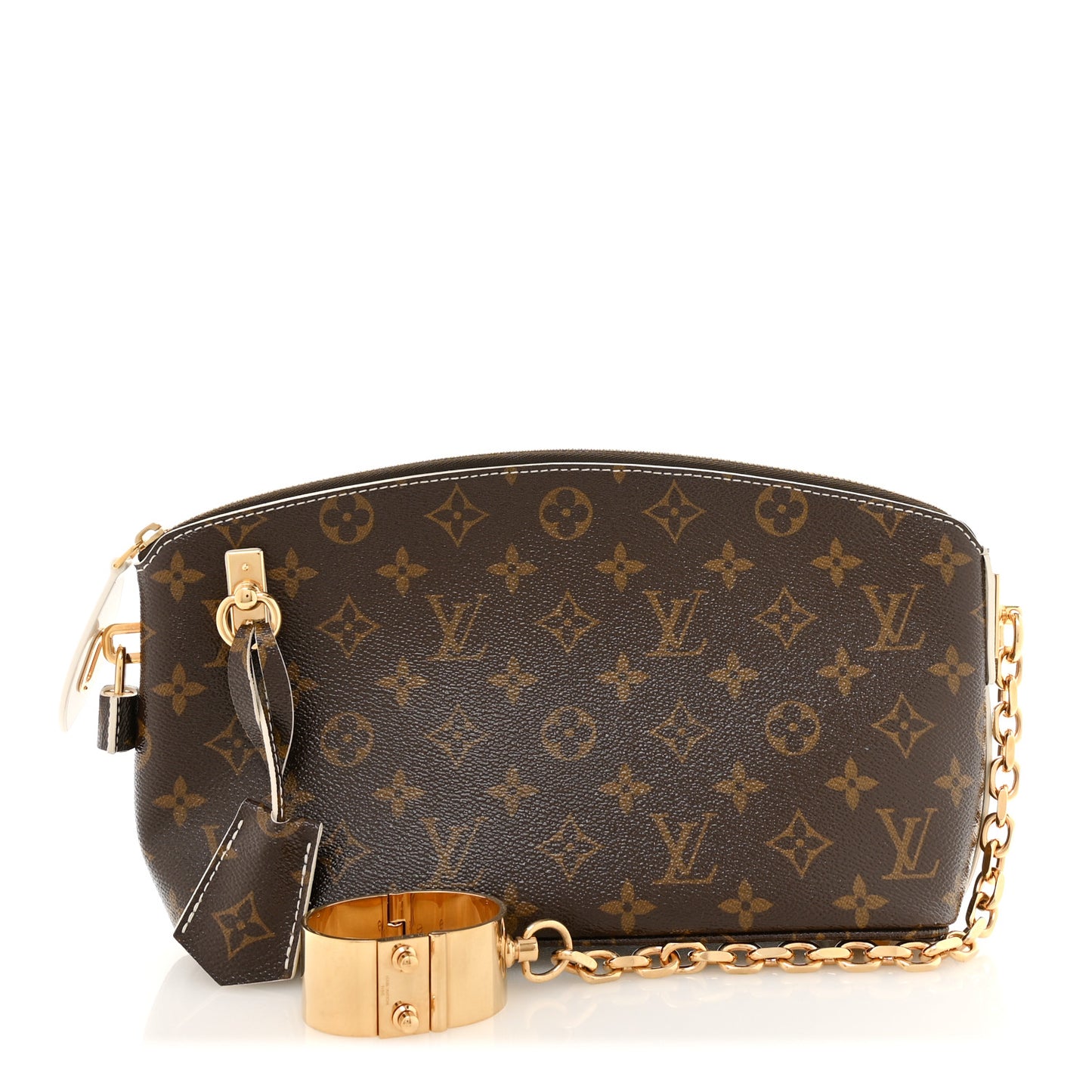 Monogram Shine Fetish Lockit Clutch
