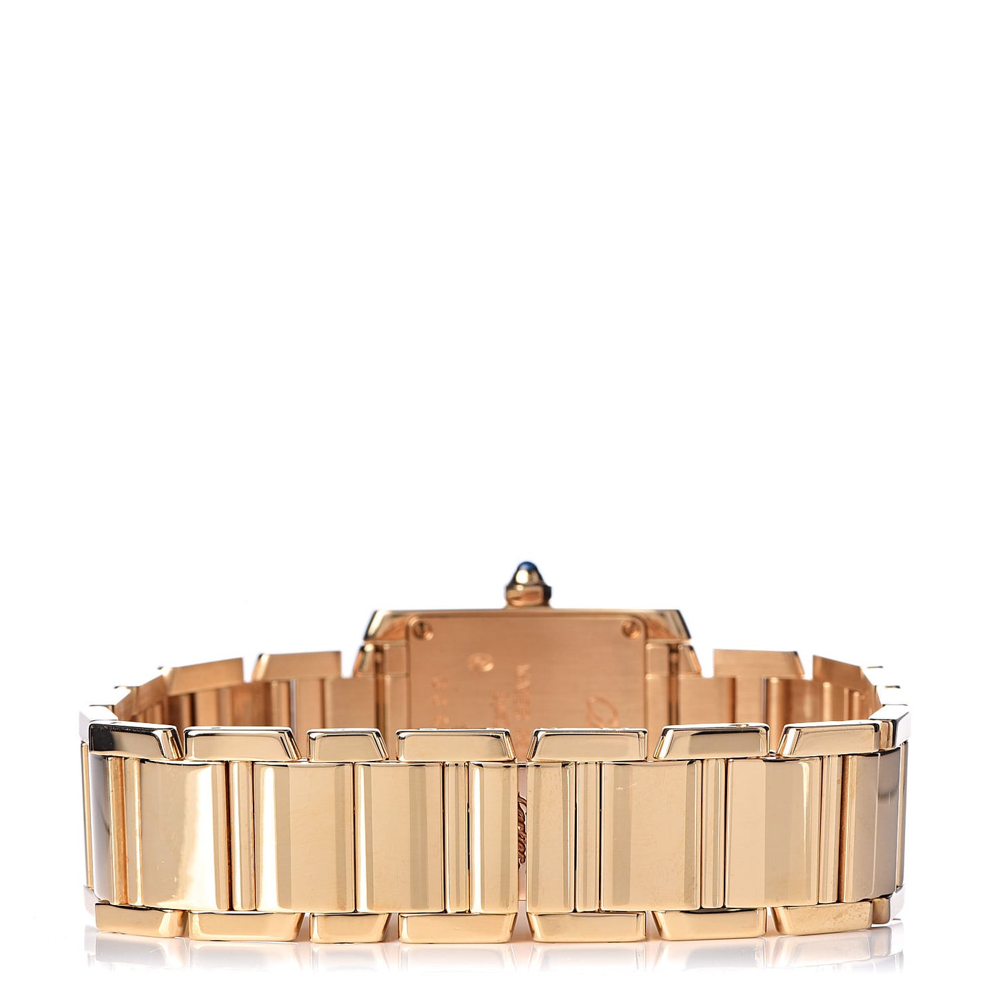 18K Yellow Gold 20mm Tank Francaise Quartz Watch