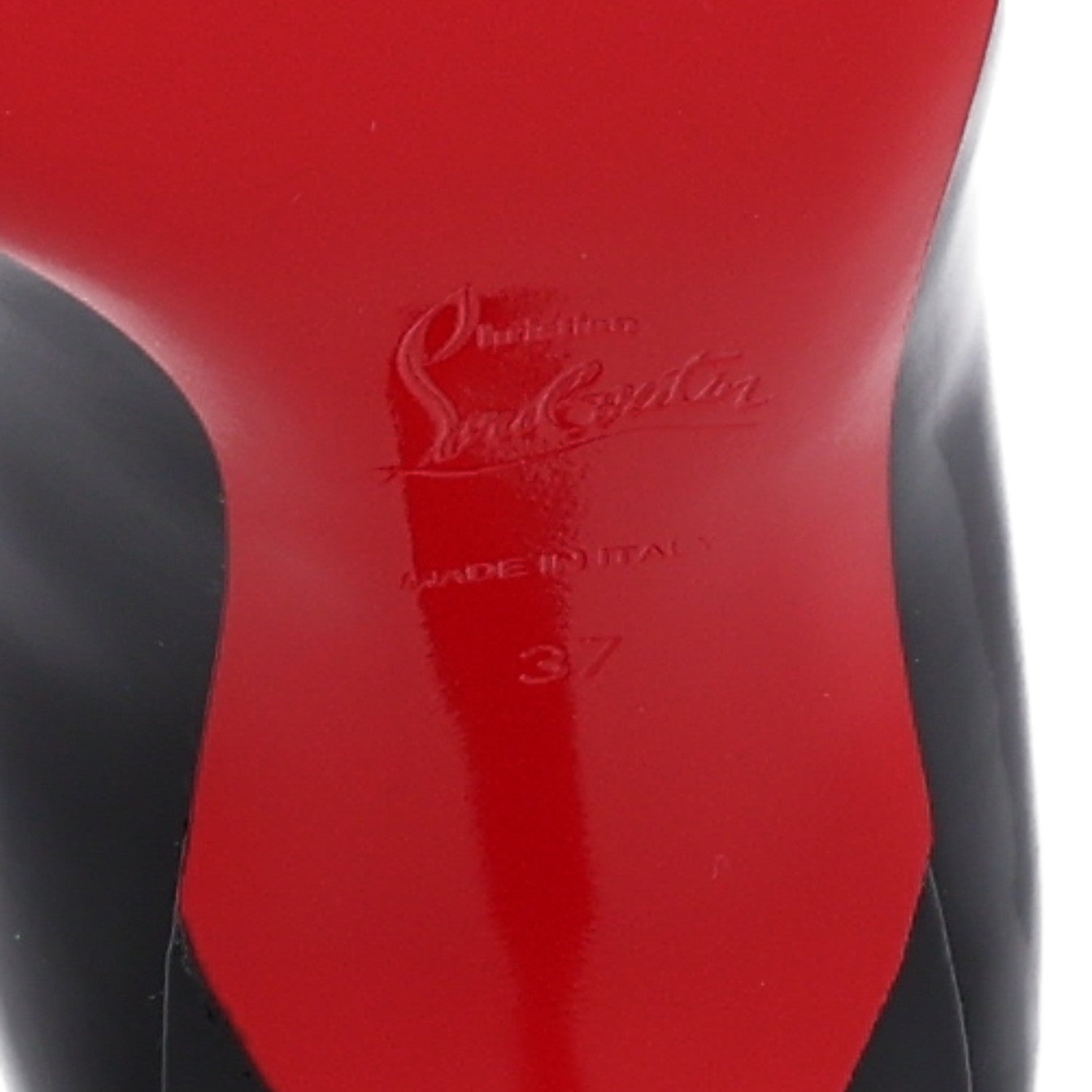 Christian Louboutin Patent So Kate 55 Pumps 37 Black 8 of 10