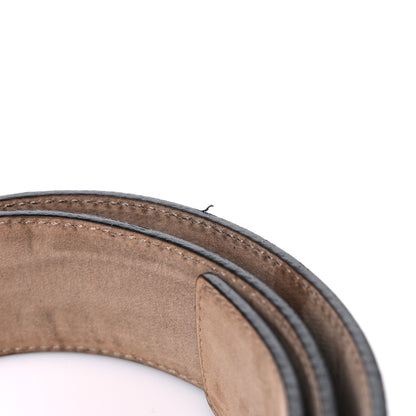 Gucci Imprime Monogram Interlocking G Belt 90 36 Black 6 of 8