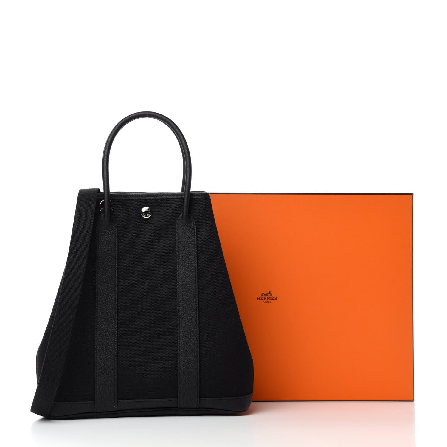 Hermes Toile Negonda Garden File PM Black 12 of 12