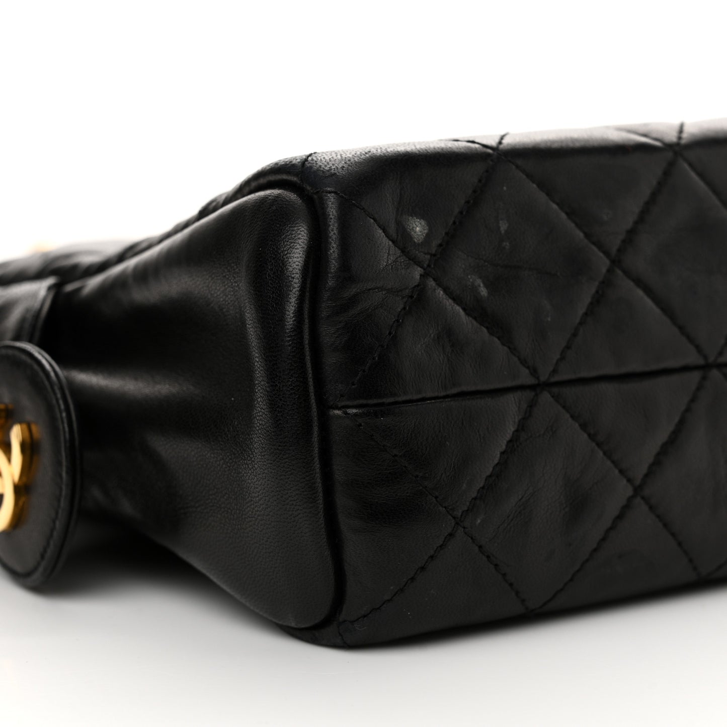 Calfskin Quilted In The Business Camera Bag Black