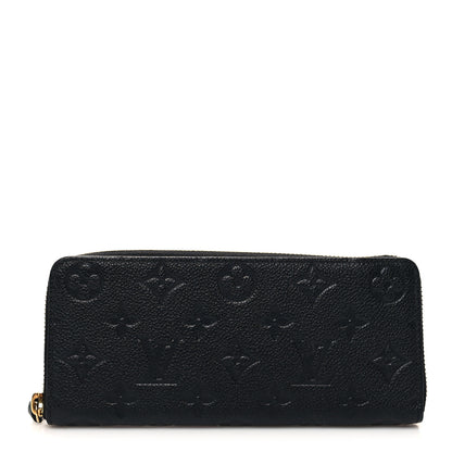 Louis Vuitton Empreinte Clemence Wallet Black 1 of 7