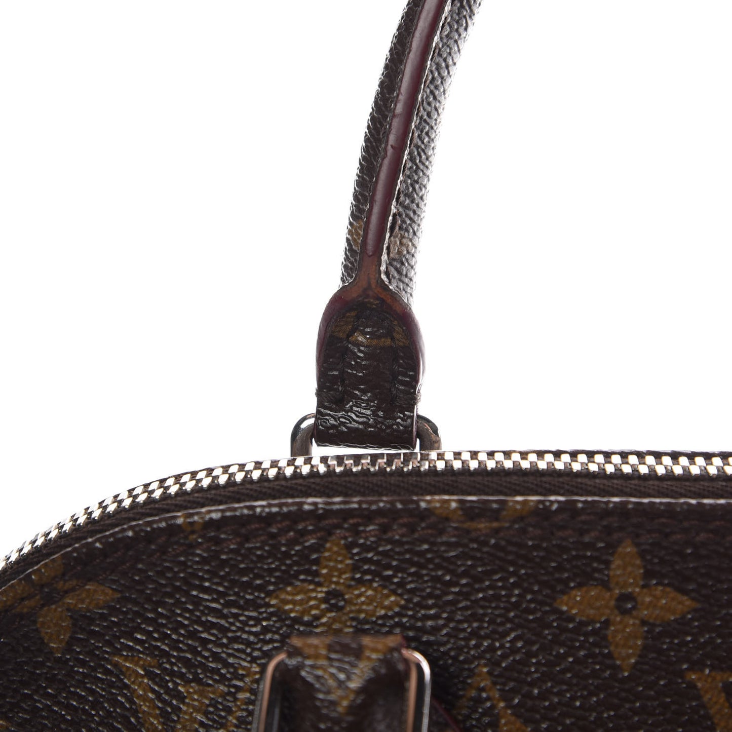 Monogram Shine Alma PM Bordeaux