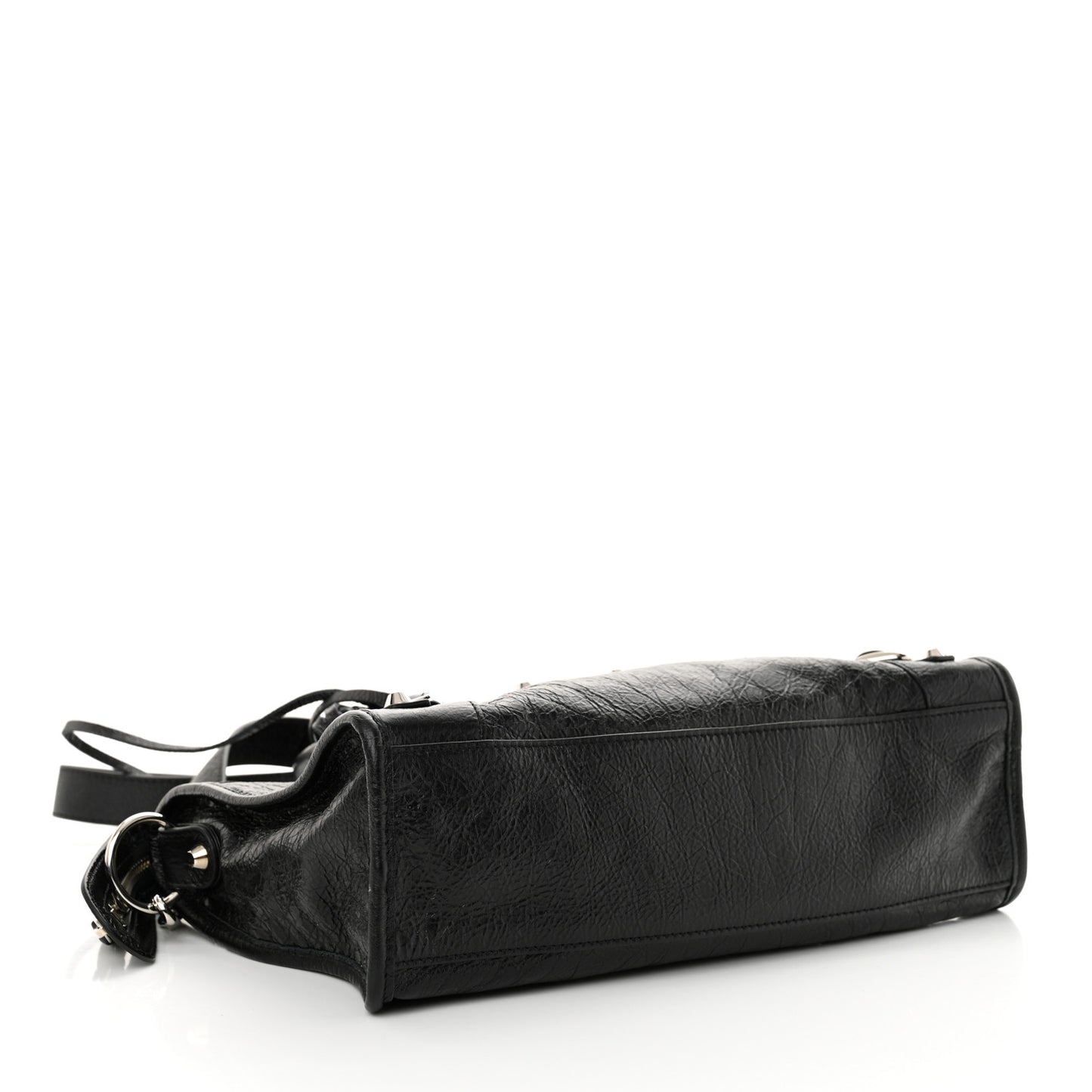 Agneau Classic Silver Hardware S City Black