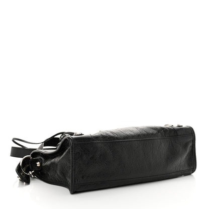 Balenciaga Agneau Classic Silver Hardware S City Black 5 of 11