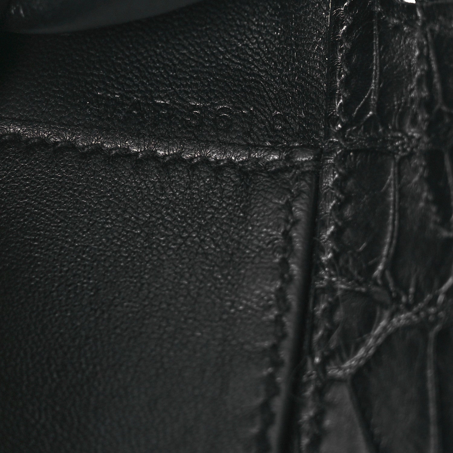 Hermes Matte Alligator Kelly Pochette Black 7 of 12