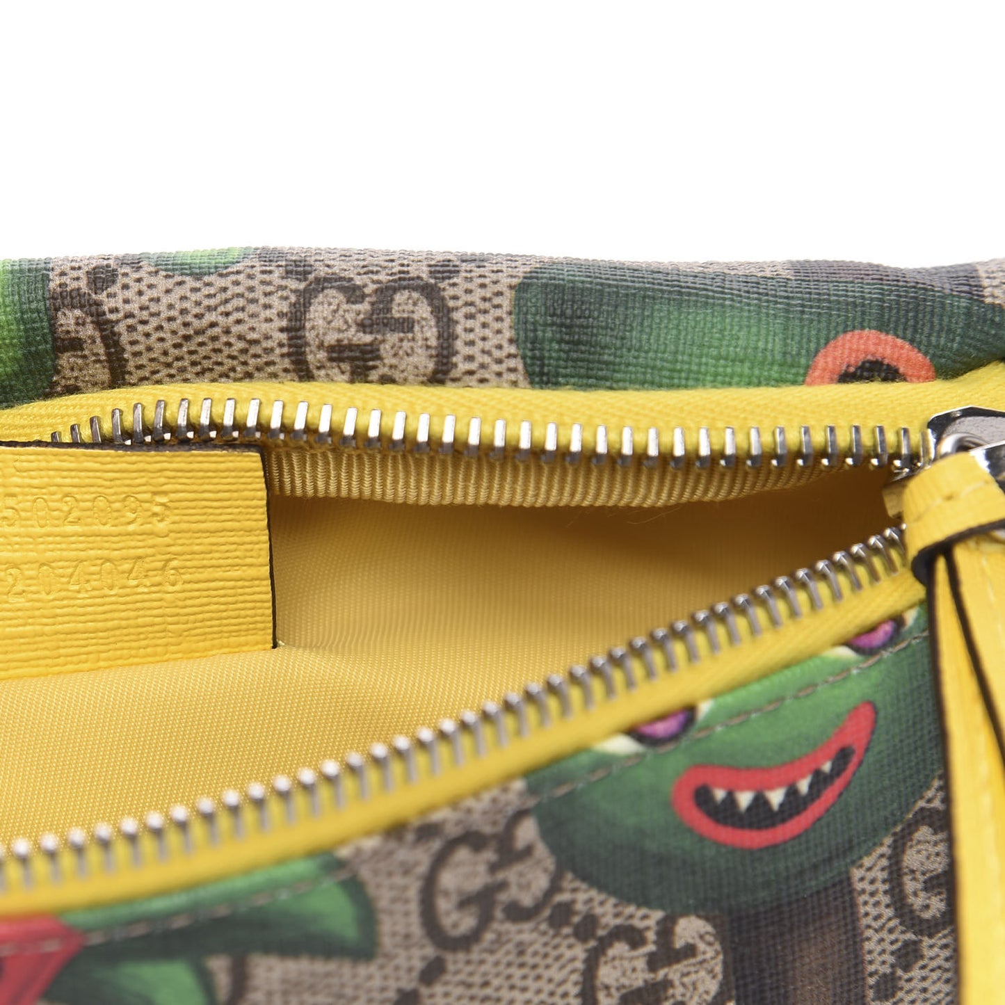 GG Supreme Monogram Smiling Plants Childrens Belt Bag Multicolor