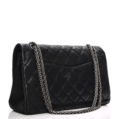 Chanel Iridescent Calfskin Quilted 2.55 Reissue 227 Flap Black 3 of 12