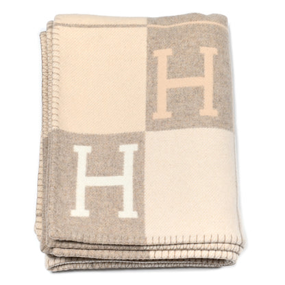 Hermes Wool Cashmere Avalon III Blanket Coco Camomille 1 of 3